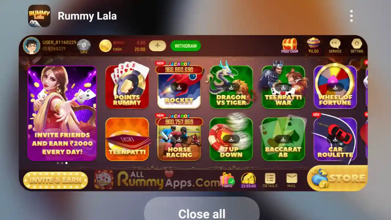 Rummy Lala APK - All Rummy App